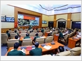 Tổ chức hội nghị quân chính sơ kết công tác quân sự, quốc phòng 6 tháng đầu năm 2013