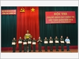 Bế mạc Hội thi Cán bộ giảng dạy chính trị cấp toàn quân năm 2018