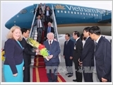 Tổng thống Ireland và Phu nhân bắt đầu thăm Việt Nam