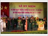 Học viện Quốc phòng kỷ niệm 40 năm Ngày truyền thống