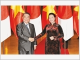 Thủ tướng Nguyễn Xuân Phúc tiếp; Chủ tịch Quốc hội Nguyễn Thị Kim Ngân đón, hội đàm với Chủ tịch Hạ viện Nhật Bản Ô-si-ma Ta-đa-mô-ri
