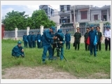 Huyện Đông Hưng tập trung xây dựng khu vực phòng thủ vững mạnh