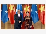 Chủ tịch Quốc hội Nguyễn Thị Kim Ngân đón, hội đàm với Chủ tịch Quốc hội Liên bang Mi-crô-nê-xi-a