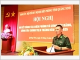 Quang Ninh Provincial Border Guard intensifies crime prevention and control