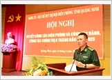 Quang Ninh Provincial Border Guard intensifies crime prevention and control