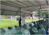 National defence and security education for students at Hanoi University of Physical Education and Sports
