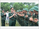 Building Hanoi capital armed forces politically strong in the new era