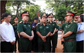 The entire military promotes the study and practice of Ho Chi Minh’s ideology, morality, method, and style in the new development period