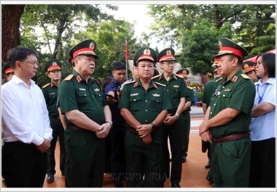 The entire military promotes the study and practice of Ho Chi Minh’s ideology, morality, method, and style in the new development period