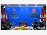 Giao lưu hữu nghị Quốc phòng biên giới Việt Nam - Campuchia lần thứ hai: Bộ trưởng Bộ Quốc phòng hai nước Việt Nam - Campuchia hội đàm