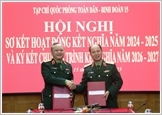 Tạp chí Quốc phòng toàn dân và Binh đoàn 15 tăng cường phối hợp kết nghĩa giai đoạn 2026 - 2027