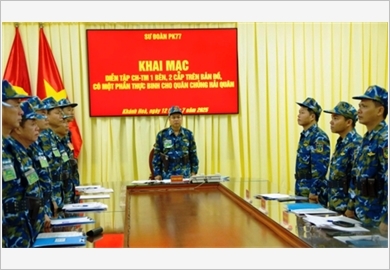 Sư đoàn 377 sẵn sàng chiến đấu cao bảo vệ vững chắc bầu trời Tổ quốc