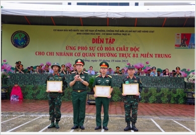 Binh chủng Hóa học đẩy mạnh hội nhập quốc tế, đối ngoại quốc phòng trong tình hình mới