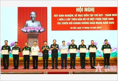 Nâng cao chất lượng huấn luyện, diễn tập tác chiến không gian mạng