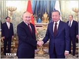 Tổng Bí thư Tô Lâm hội đàm với Tổng thống Nga Vladimir Putin