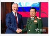 Tiếp tục củng cố và phát triển quan hệ hợp tác quốc phòng Việt Nam-Liên bang Nga