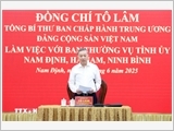 Tổng Bí thư: Hợp nhất 3 tỉnh Nam Định, Hà Nam và Ninh Bình là bước đi tất yếu