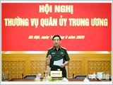 Đại tướng Phan Văn Giang chủ trì Hội nghị Thường vụ Quân ủy Trung ương