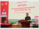 Họp báo giới thiệu Đại hội đại biểu Đảng bộ Quân đội lần thứ XII, nhiệm kỳ 2025 - 2030