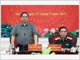 Thủ tướng Phạm Minh Chính làm việc với Quân ủy Trung ương, Bộ Quốc phòng về Công nghiệp quốc phòng