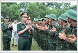 Xây dựng lực lượng vũ trang Thủ đô Hà Nội vững mạnh về chính trị trong giai đoạn mới