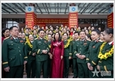 Đại tướng Phan Văn Giang dự chương trình tuyên dương, trao Giải thưởng Phụ nữ Quân đội lần thứ nhất, năm 2026