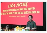 Đại tướng Phan Văn Giang tiếp xúc cử tri trước Kỳ họp thứ 2, Quốc hội khóa XVI tại tỉnh Thái Nguyên
