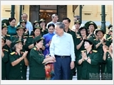 Tổng Bí thư, Chủ tịch nước Tô Lâm gặp mặt Đại đội nữ lái xe Trường Sơn