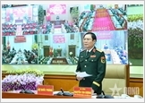 Đại tướng Nguyễn Tân Cương chủ trì giao ban trực tuyến toàn quân, chúc Tết Bính Ngọ 2026