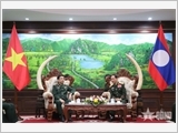 Đại tướng Phan Văn Giang hội kiến Bộ trưởng Bộ Quốc phòng Lào