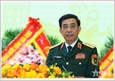Đại tướng Phan Văn Giang dự Lễ đón nhận huân, huy chương tại Tổng cục II