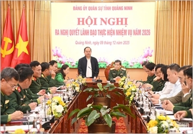 Quảng Ninh gắn phát triển kinh tế với quốc phòng, an ninh và đối ngoại theo Nghị quyết Đại hội XIV của Đảng