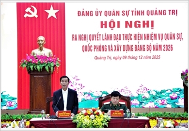 Thực hiện Nghị quyết Đại hội XIV của Đảng, tỉnh Quảng Trị đẩy mạnh kết hợp phát triển kinh tế - xã hội với tăng cường quốc phòng, an ninh và đối ngoại