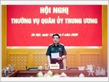 Đại tướng Phan Văn Giang chủ trì Hội nghị Thường vụ Quân ủy Trung ương