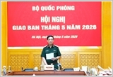 Đại tướng Phan Văn Giang chủ trì giao ban Bộ Quốc phòng