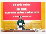 Đại tướng Phan Văn Giang chủ trì giao ban Bộ Quốc phòng