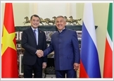 Thủ tướng Lê Minh Hưng gặp người đứng đầu Cộng hòa Tatarstan R.Minnikhanov