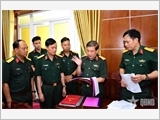 Thượng tướng Trương Thiên Tô kiểm tra, nắm tình hình tại Sư đoàn 3