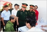 Đại tướng Nguyễn Trọng Nghĩa làm việc và hoạt động chính sách tại tỉnh Tuyên Quang