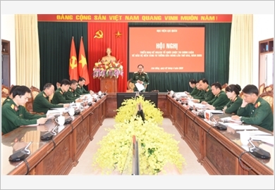 Xây dựng Đảng bộ Học viện Lục quân trong sạch, vững mạnh tiêu biểu
