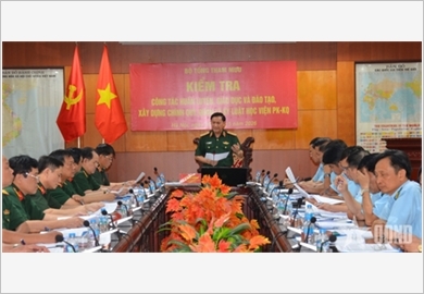 Toàn quân đột phá nâng cao chất lượng xây dựng chính quy, quản lý kỷ luật