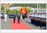 Chủ tịch Quốc hội Trần Thanh Mẫn đến thăm, làm việc với Quân chủng Hải quân và khảo sát thực tế Lữ đoàn Tàu ngầm 189