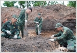 Đẩy nhanh tiến độ tìm kiếm, quy tập hài cốt liệt sĩ
