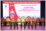 Nhà hát Ca múa nhạc Quân đội đón nhận Huân chương Bảo vệ Tổ quốc hạng Ba và kỷ niệm 75 năm Ngày truyền thống