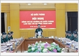 Đại tướng Phan Văn Giang chỉ đạo triển khai kế hoạch tác chiến "Vòm phòng không bền vững"