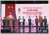 Đại tướng Nguyễn Trọng Nghĩa trao Huân chương Bảo vệ Tổ quốc hạng Ba tặng Trung tâm Phát thanh - Truyền hình Quân đội