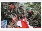 Bộ Chỉ huy Quân sự tỉnh Tuyên Quang phát hiện, quy tập 4 hài cốt liệt sĩ tại xã Thanh Thủy và xã Minh Tân