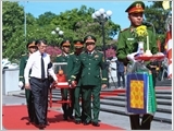 Thủ tướng Lê Minh Hưng dự lễ truy điệu và an táng hài cốt liệt sĩ tại tỉnh Quảng Trị