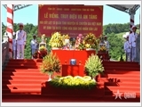 Thường trực Ban Bí thư Trần Cẩm Tú dự Lễ truy điệu, an táng hài cốt liệt sĩ Quân tình nguyện, chuyên gia Việt Nam hy sinh tại Lào