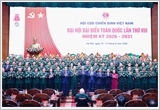 Khai mạc trọng thể Đại hội đại biểu toàn quốc Hội Cựu chiến binh Việt Nam lần thứ VIII